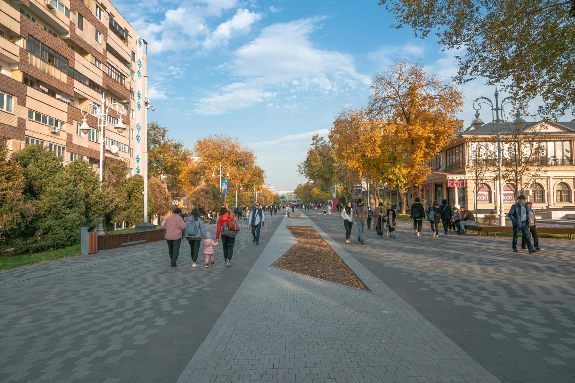 Nadezhda Apartments On The Nauryzbai Batyr 82 Almatý Exterior foto